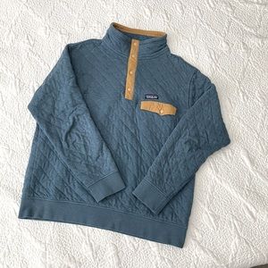 Men’s Patagonia organic cotton quilt Snap-T pullover